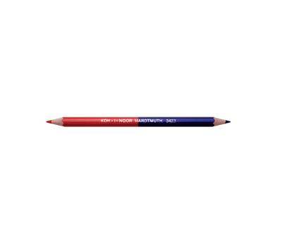 Matita bicolore grossa - rosso-blu - Koh I Noor - conf. 12 pezzi - H3423 - 8032173007724 - DMwebShop