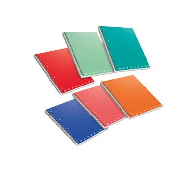 Maxiquaderno Monocromo - A4 - quadretto 4 mm - 70 fogli - 80 gr - 4 fori - microperforato - spiralato - conf. 5 pezzi - Pigna - 02155554M - 8005235434196 - DMwebShop