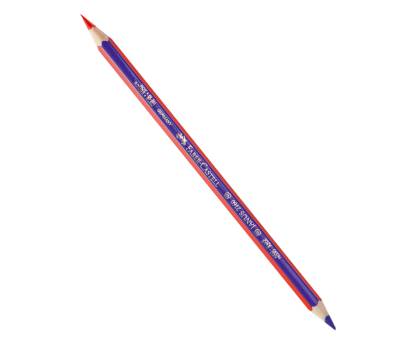 Matita bicolore sottile - rosso-blu - conf. 12 pezzi - Faber Castell - 116000 - 4005401006435 - DMwebShop