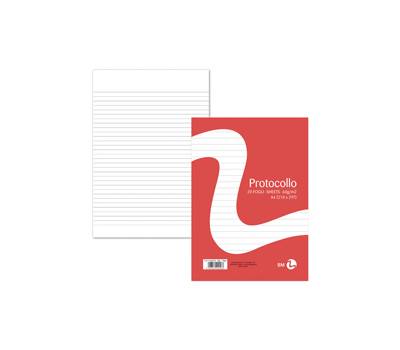 Foglio protocollo - A4 - 1 rigo - 60 gr - conf. 20 pezzi - BM - 0100258 - 8008234002588 - DMwebShop