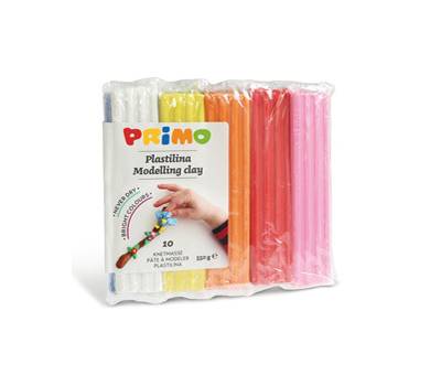Panetto plastilina - 10 colori - 55 gr - Primo-morocolor - 269PP10 - 8006919002694 - DMwebShop