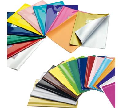 Coprimaxi Gold con alette 21 x 30 cm PVC 300 mic laccato rosso Colorosa 36718022 - 2720