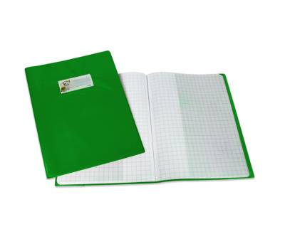 Coprimaxi LF con alette A4 PVC laccato verde - 4720