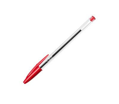 Penna a sfera Cristal punta media 1 mm rosso Bic 8373619 - 2660