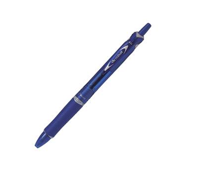 Penna a sfera a scatto Acroball Plastic Begreen blu punta 1 mm - 6552
