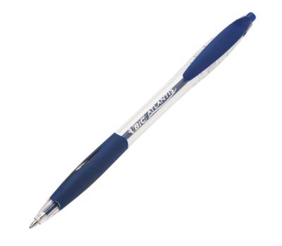 Penna a sfera a scatto Atlantis Classic punta 1 mm blu - 6885