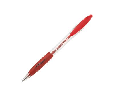 Penna a sfera a scatto Atlantis Classic punta 1 mm rosso - 6887