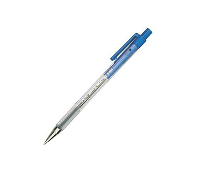 Penna a sfera a scatto BP S Matic punta fine 0,7 mm blu - 6914