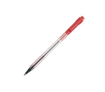 Penna a sfera a scatto BP S Matic punta media 1 mm rosso - 6956 Penna a sfera a scatto BP S Matic punta media 1 mm rosso - 6956