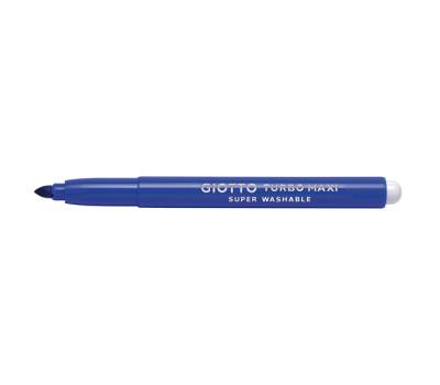 Pennarello Turbomaxi Monocolore punta diametro 5 mm blu oltremare Giotto 456032 - 6616