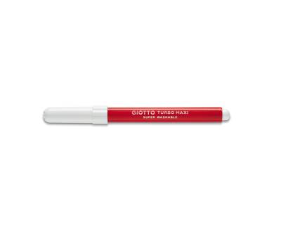 Pennarello Turbomaxi Monocolore punta diametro 5 mm rosso scarlatto - 6610