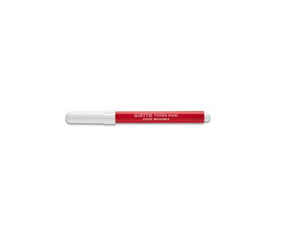 Pennarello Turbomaxi Monocolore punta diametro 5 mm rosso scarlatto - 6610