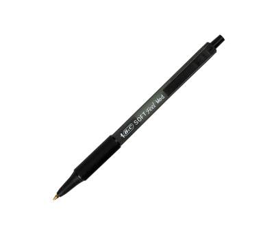 Penne a sfera a scatto Soft Feel punta 1 mm nero - 2123