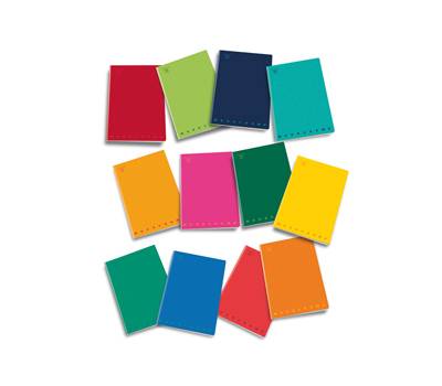 Quaderno Monocromo A5,1 rigo con margine 42 fogli 80 gr - 2718
