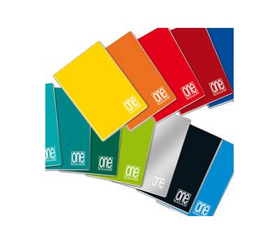 Quaderno One Color A5 punto metallico quadretto 4 mm 20,1 fogli 80 gr - 3872