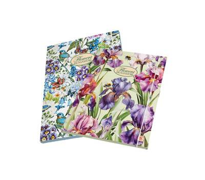 Cartellina Nature Flowers - 26 x 34,5 cm - 3 lembi - con elastico - conf. 6 pezzi - Pigna - 00547973L - 8005235354623 - DMwebShop