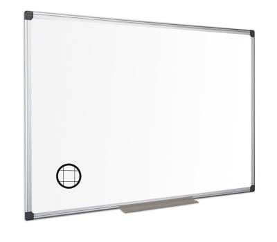 Lavagna magnetica Maya a quadretti - 90 x 120 cm - bianco - Bi-office - CR0803170 - 5603750548034 - DMwebShop