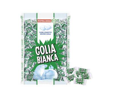 Caramelle Bianca - busta da 1kg - 400 pezzi circa - Golia - 06721600 - 84655CNF01 - DMwebShop