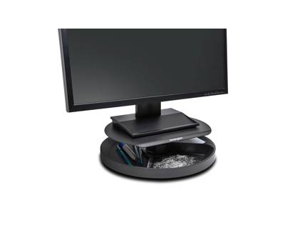 Supporto monitor Spin2 portaccessori portata massima 18 kg nero - 18702