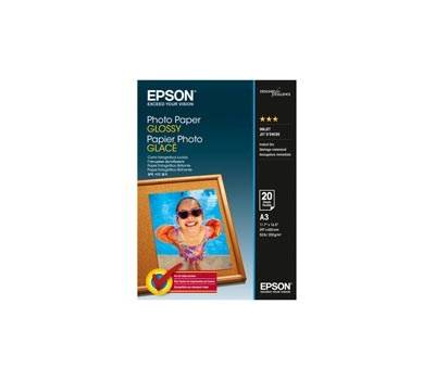 Carta Fotografica Photo Paper Glossy - A3 - 20 Fogli - Epson - C13S042536 - 8715946529219 - DMwebShop