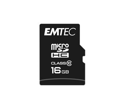 Micro SDHC Class 10 Classic - 16 Gb - Emtec - ECMSDM16GHC10CG - 3126170158475 - DMwebShop