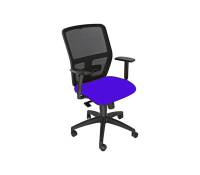 Seduta operativa ergonomica Kemper A - braccioli regolabili - blu - Unisit - KMA/EB - 8050043748232 - DMwebShop