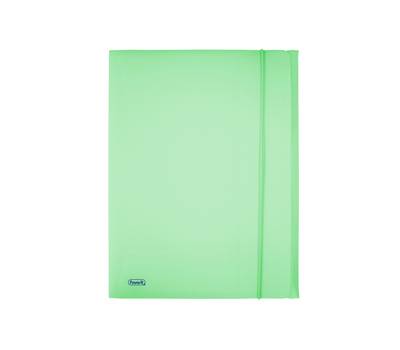 Cartella 3L con elastico Pastel - PPL - 24 x 33 cm - smeraldo - Favorit - 400116604 - 8006779022542 - DMwebShop