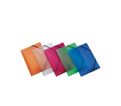 Cartella 3L con elastico Lumina - 24 x 32 cm - colori assorititi - dorso 2,5 cm - conf. 20 pezzi - Favorit - 400066839 - 8006779000465 - DMwebShop