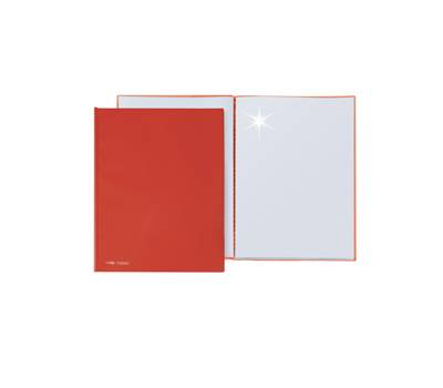 Portalistini Asso - 22 x 30 cm - 20 buste - rosso - Sei Rota - 57212012 - 8004972026633 - DMwebShop