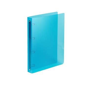 Raccoglitore Lumina 4 anelli tondi 30 mm 22 x 30 cm PP blu - 5321