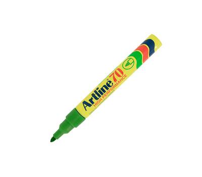 Marcatore permanente A 70 - punta tonda - 1,5 mm - verde - Artline - A70V - 4974052801334 - DMwebShop
