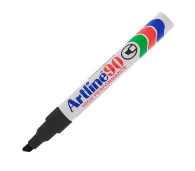 Marcatore permanente A 90 - punta scalpello - 2 - 5 mm - nero - Artline - A90N - 4974052802300 - DMwebShop