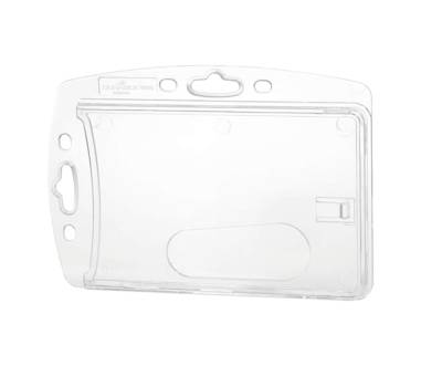 Portabadge rigido - 5,4 x 8,7 cm - trasparente - conf. 10 pezzi - Durable - 8905-19 - 4005546807621 - DMwebShop