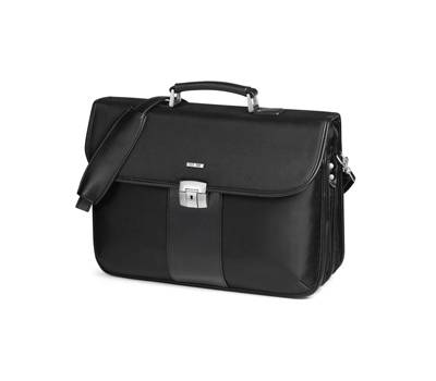 Cartella in tessuto - extra strong - nero - 44 x 31 x 20 cm - City Time - 61335. - 8002787003795 - DMwebShop