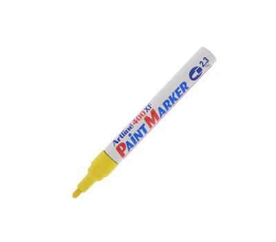 Marcatore perrmanente A 400 - a vernice - punta tonda - 2,3 mm - giallo - Artline - A400G - 4974052820045 - DMwebShop Marcatore perrmanente A 400 - a vernice - punta tonda - 2,3 mm - giallo - Artline - A400G - 4974052820045 - DMwebShop