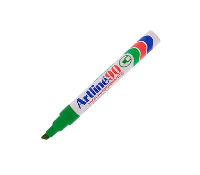 Marcatore permanente A 90 - punta scalpello - 2 - 5 mm - verde - Artline - A90V - 4974052802331 - DMwebShop