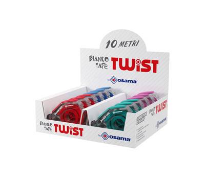 Correttore a nastro Tape Twist - 5 mm x 10 mt - conf. 12 pezzi - Osama - OW 10161 - 8007404250101 - DMwebShop