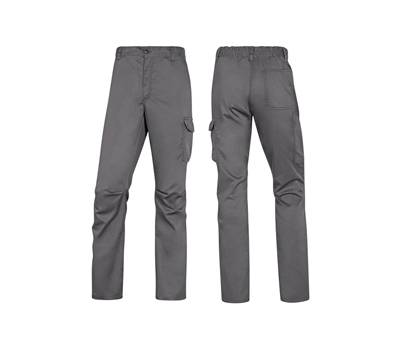 Pantalone da lavoro Panostrpa - sargia-poliestere-cotone-elastan - taglia L - grigio-nero - Deltaplus - PANOSTRPAGNGT - 3295249230135 - DMwebShop