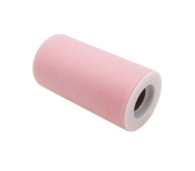 Tulle in rotolo - 12,5 cm x 25 mt - rosa - Big Party - 85045. - 8020834850451 - DMwebShop