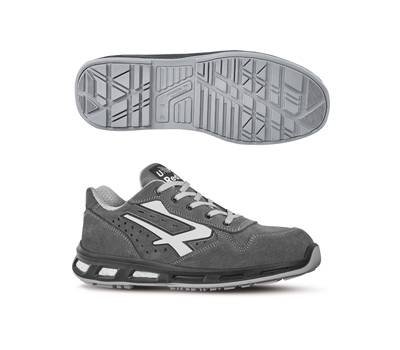 Calzatura di sicurezza Going S1P SRC Red Lion - pelle scamosciata morbida forata - numero 42 - grigio - U-power - RL20096-42 - 8033546348659 - DMwebShop