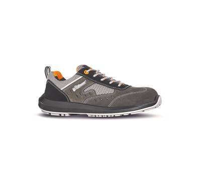Calzatura di sicurezza Brezza S1P SRC RockeRoll - pelle scamosciata morbida - numero 40 - grigio - U-power - RR20196-40 - 8033546096680 - DMwebShop