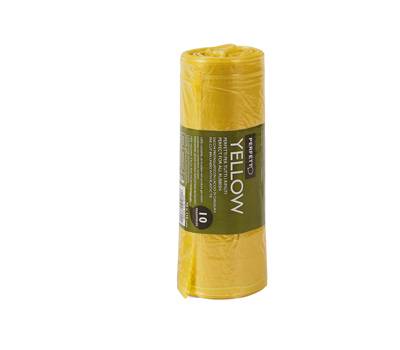 Sacchi rifiuti Classic - 70 x 110 cm - 120 lt - 20 micron - giallo - conf. 10 pezzi - Perfetto - 0360B - 8000957036024 - DMwebShop