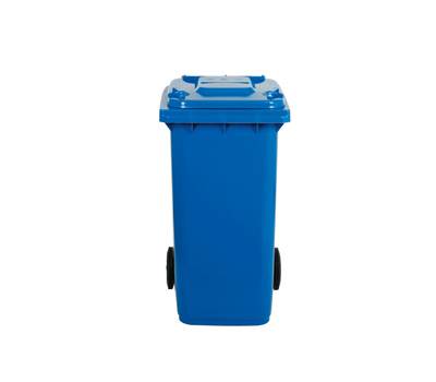 Bidone carrellato - 58 x 73 x 107 cm - 240 lt - blu - Mobil Plastic - 1/240/5-BLB - 8004331124154 - DMwebShop