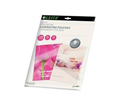 Pouches iLAM UDT - plastificazione a caldo - A4 - 216 x 303 mm - 2 x 125 micron - scatola 25 pezzi - Leitz - 74820000 - 4002432397662 - DMwebShop