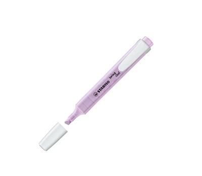 Evidenziatore Swing Cool pastel punta a scalpello tratto 1,4 mm glicine - 155,22289