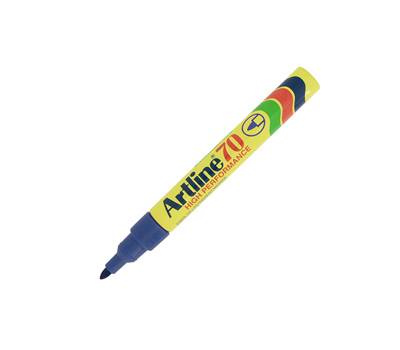 Marcatore permanente A 70 punta tonda 1,50 mm blu - 22336