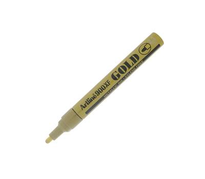 Marcatore permanente A 900 a vernice punta tonda 2,3 mm oro - 22311