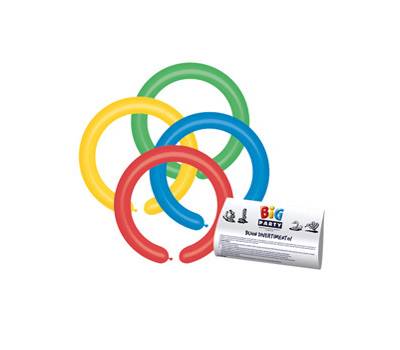 Palloncini in lattice modellabili diametro 5 cm colori assortiti busta 25 pezzi Big Party 72038 - 22089 Palloncini in lattice modellabili diametro 5 cm colori assortiti busta 25 pezzi Big Party 72038 - 22089