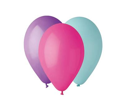 Palloncino diametro 30 cm lattice colori assortiti Big Party - 22113