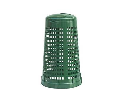 Trespolo portasacco con anello fermasacco diametro 38 cm altezza 85 cm 110 lt verde Mobil Plastic Mobilplastic 69 110 VES - 22242